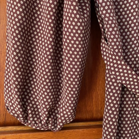 Lisa D soft 100% silk peasant dress - Picture 13 of 16